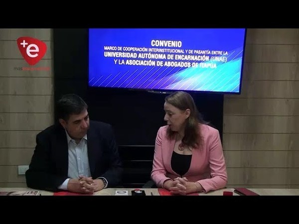 ABOGADOS DE ITAPÚA FIRMAN ACUERDO CON LA UNAE