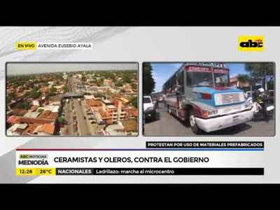 Ladrillazo tomará la calle Azara - Tv - ABC Color