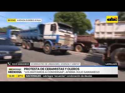“Les invitamos a conversar”, dice el viceministro Julio Samaniego - Tv - ABC Color