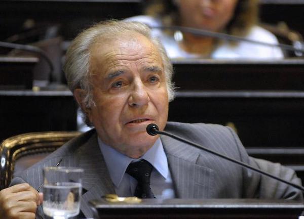 Condenan a expresidente Menem a tres años y nueve meses de prisión por fraude | .::Agencia IP::.