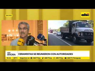 Ceramistas y Oleros se reunieron con autoridades - Tv - ABC Color