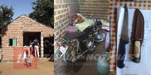 ALLANAN VIVIENDA TRAS HOMICIDIO EN SAN JUAN DEL PARANÁ.