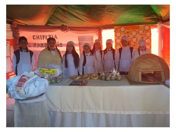 Pobladores de Barrero celebraron el Día de la Chipa