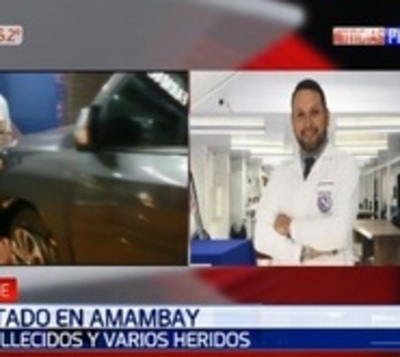 Médico fallece y varias personas resultan heridas tras atentado   - Paraguay.com