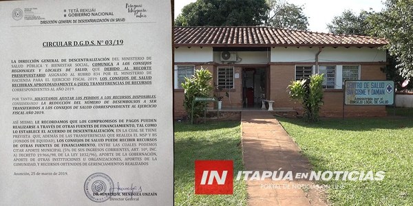 MSPYBS TIRA RESPONSABILIDAD DE LA SALUD PÚBLICA A LAS MUNICIPALIDADES.