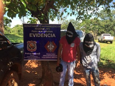 Detienen a dos hombres con 3.600 kilos de marihuana en Amambay | Paraguay en Noticias 