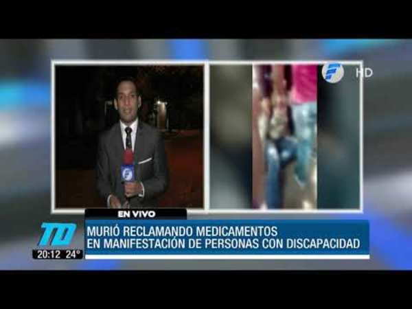 Murió reclamando la falta de medicamentos