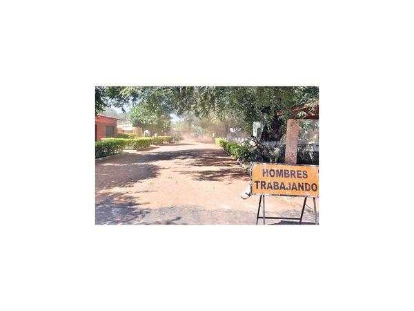 Paran la obra en Quyquyhó hasta definir trazado de centro histórico