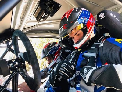 Fabrizio Zaldívar tendrá su segunda prueba en el JWRC - ADN Paraguayo