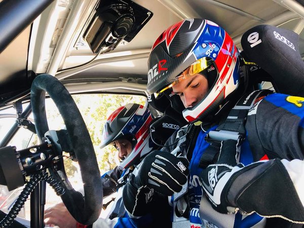 Fabrizio Zaldívar tendrá su segunda prueba en el JWRC - ADN Paraguayo