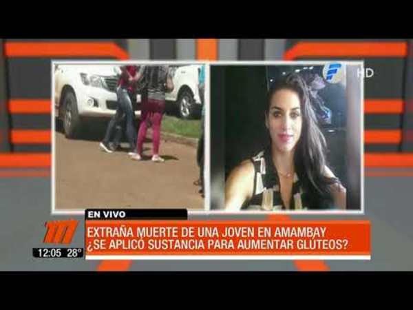 ¿Falleció porque le aplicaron sustancia para aumentar gluteos?