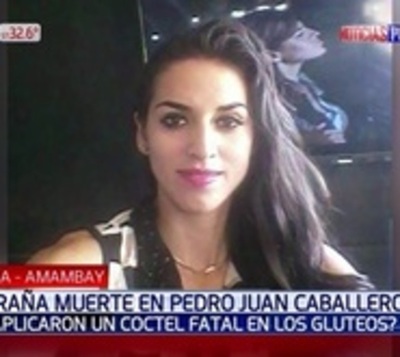 Joven fallece tras aplicarse vitamina C en los glúteos - Paraguay.com
