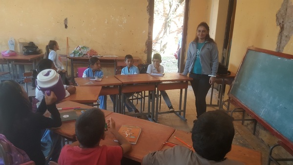 La escuela de Chaco’i se traslada a un precario local