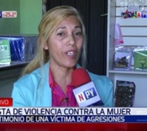 Mujer clama por justicia: “Soy sobreviviente de la violencia” - Paraguay.com