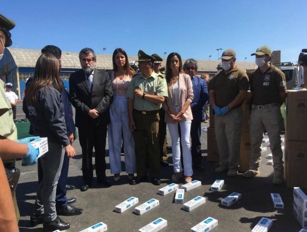 Incautan cigarrillos de contrabando en Chile | Paraguay en Noticias