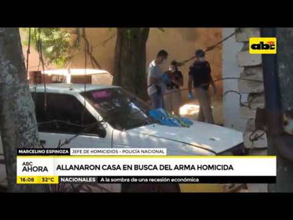 Allanaron casa en busca de arma homicida - Tv - ABC Color