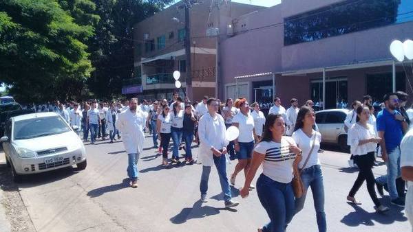Marchan y piden fin de la violencia en la frontera - ADN Paraguayo