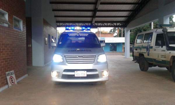 CNEL. BOGADO: MOTOCICLISTA SUFRE POLITRAUMATISMO Y ES DERIVADO AL HRE.