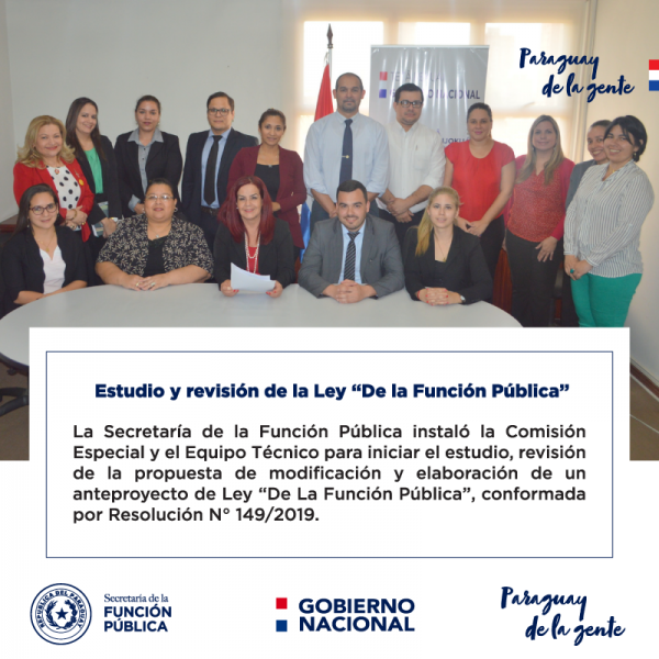 Se integra la Comisión Especial para el estudio y revisión de la Ley De la Función Pública