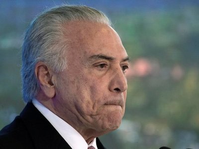 Justicia de Brasil acepta una nueva denuncia contra el Michel Temer