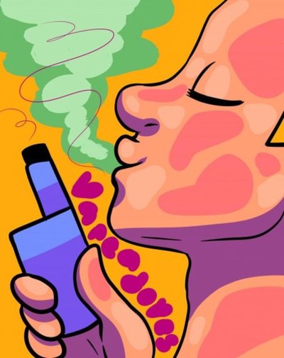 Vapear, ¿una forma de superar una adicción o acercarse más a los cigarrillos? - Periodismo Joven - ABC Color