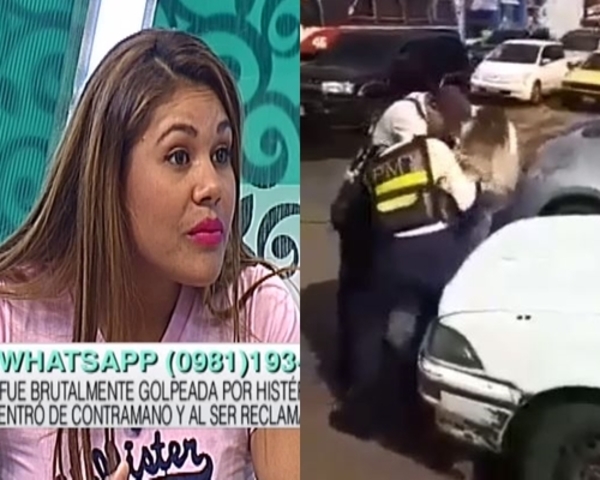 Habló la agente que protagonizó una pelea con una infractora en la vía pública