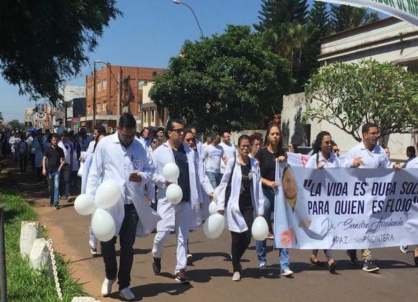 Manifestación contra inseguridad