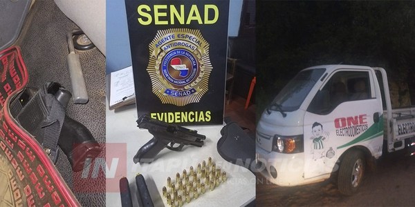 INTENSOS CONTROLES DE LA SENAD-ENCARNACIÓN ENTRE TOMAS R. PEREIRA Y TAVAI, CAAZAPA