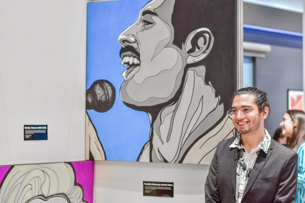 Estilo pop art da vida a íconos del arte mundial