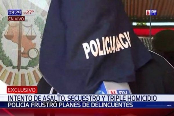 Planeaban asaltar y ejecutar a una familia de Coronel Oviedo
