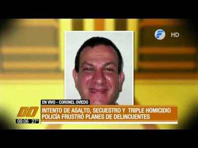 Audio revela como iban a asaltar, secuestrar y asesinar a 3 personas