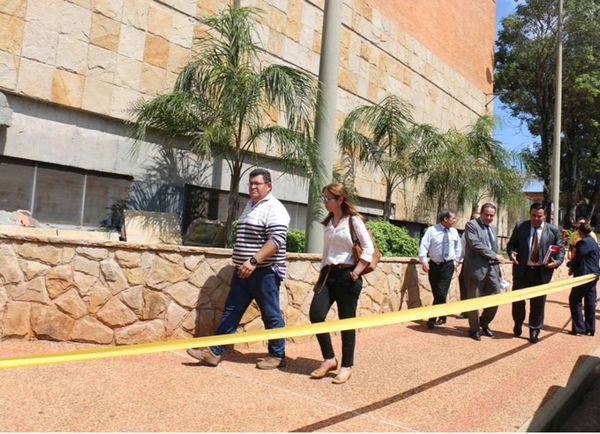 Reparación del Palacio de Justicia de Villarrica a cargo de la empresa adjudicada