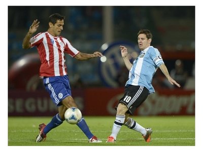 Messi dijo que la eliminación de Paraguay ante España fue cuestión de suerte