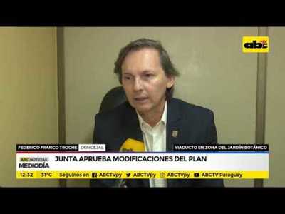Junta aprueba modificaciones del plan - Tv - ABC Color