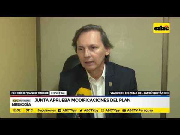 Junta aprueba modificaciones del plan - Tv - ABC Color