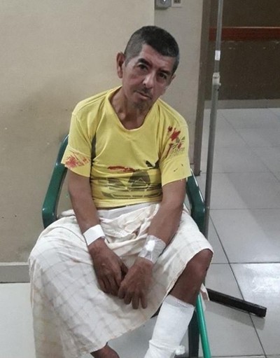Fue abandonado en el hospital por sus parientes - Capiatá Noticias