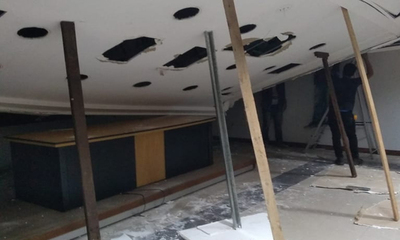 Cae techo de la sala de Juicios Orales del Poder Judicial de Coronel Oviedo – Prensa 5