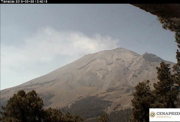 Elevan a fase 3 la alerta por la actividad del Popocatépetl en México - ADN Paraguayo