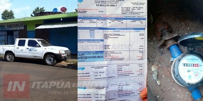 ESSAP INTERVINO EN VIVIENDA CON SUPUESTA SOBREFACTURACIÓN EN EL COBRO DEL SERVICIO.