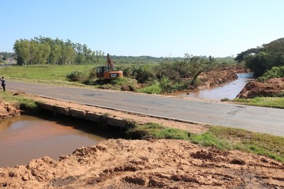 Culmina obra de canalización del Arroyo Paranambú de Itá - ADN Paraguayo