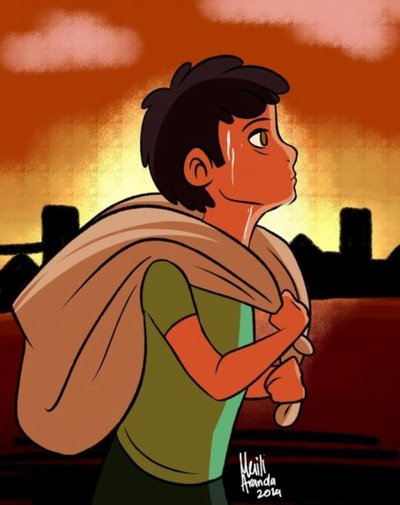 Niños trabajadores en el Abasto, la explotación infantil a la vista de todos - Periodismo Joven - ABC Color