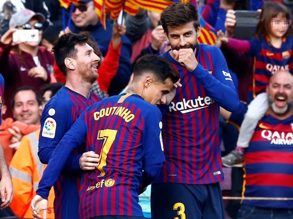Messi resuelve el derbi en veinte minutos
