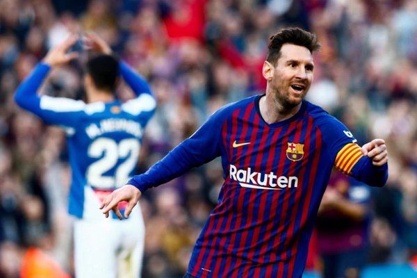 Messi fulmina al Espanyol - Deportes - ABC Color
