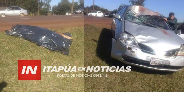 Ahora: Violento choque deja un ciclista fallecido en Edelira 28 | Paraguay en Noticias