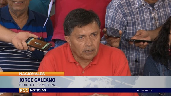 Campesinos de 13 departamentos llega a Asunción a presentar sus reclamos