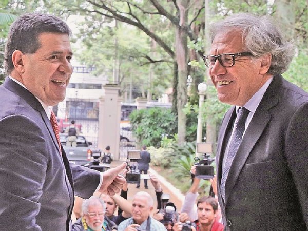 La OEA tomó nota de la acción de Cartes para jurar como senador