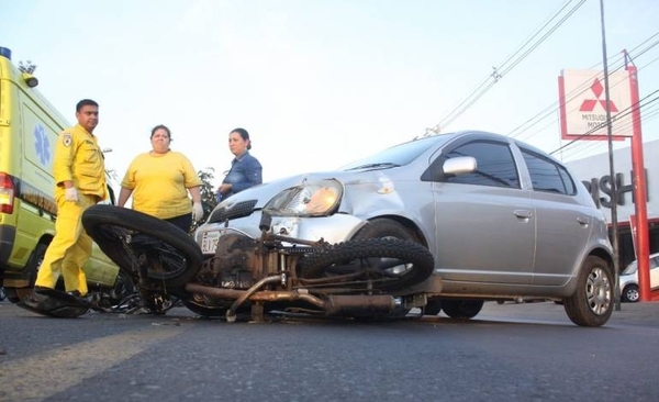 HOY / Paraguay es uno de los países con mayor cantidad de muertes por accidentes en moto