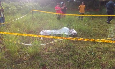 Hallan un cuerpo en Presidente Franco