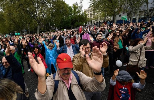 Manifestación en Madrid para protestar por provincias que se vacían de población - Internacionales - ABC Color
