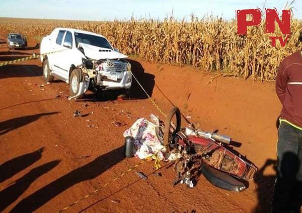 Dos hermanas menores mueren en accidente de moto en Raul Peí±a | Paraguay en Noticias